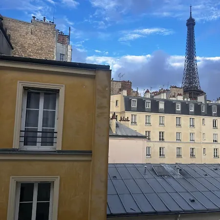 Appartamento Eiffel Tower View Haussmanian Charm 2min Walk From The Eiffel Tower Gardens