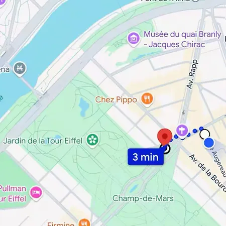 Appartamento Eiffel Tower View Haussmanian Charm 2min Walk From The Eiffel Tower Gardens *